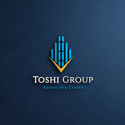 Toshi Group graphic design logo minimalist design real estate