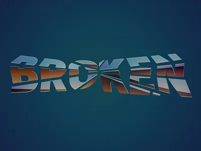 Broken affinity designer branding design icon illustration logo sketch ui ux vector