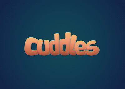 cuddles 3d affinity designer branding design icon illustration logo sketch ui ux vector