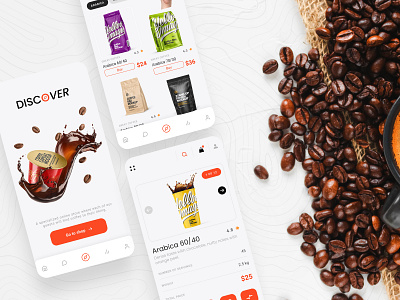 Coffee Store - Mobile Responsive Design @uiux @webdesign @prototyping @uxui @web @prototyping @uxui @webdesign @prototyping design ui ux web