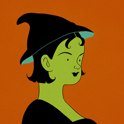 Halloween Witch illustration