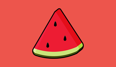 Watermelon Vector design graphic design