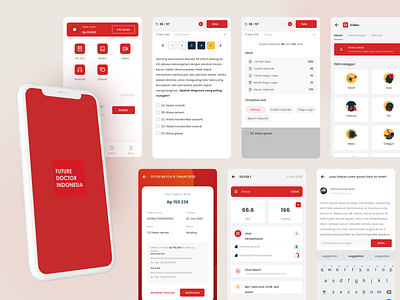 Online Learning Platform for Medical Student app ui clean learning learning platform medical medical student mobile mobile app mobile app design school student ui uidesign uidesigner uiux uiuxdesign userinterface