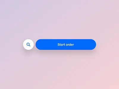 Square Online - Actionbar™️ add to cart app blue button close design design system elevated buttons gradient label login price search shadows shopping signup start order two buttons ui