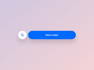 Square Online - Actionbar™️ add to cart app blue button close design design system elevated buttons gradient label login price search shadows shopping signup start order two buttons ui