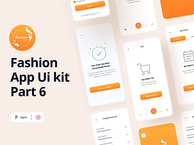 Mobile App Part 6 UI Design app design ecommerce app fashion app mobile app design mobile app ui design ui design ux design