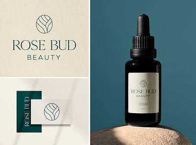 Modern branding and logo design for rosebud beauty beauty logo brand creation brand design brand identity brand identity design branding branding design design designlogo freelancer graphic design graphic designer illustrator logo logo creation logo inspiration logo maker logo work