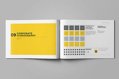 Brand Manual a4 annual brand brand guideline brand manual brandbook branding brochure business clean color colorful colors guideline identity infographic manual proposal report typography