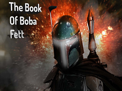 Book Of Fett 3d book of fett graphic design poster star wars