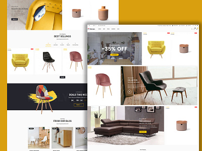 Pinkmart WordPress Woocomerce Theme - Furniture Shop design elementor envato figma furniture furniture shop illustration landing page marketplace products shop shop design themeforest web design