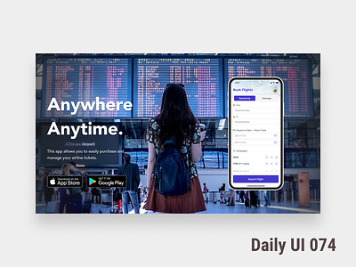 Daily UI Challenge 074 Download App 074 daily ui dailyui dailyuichallenge download app