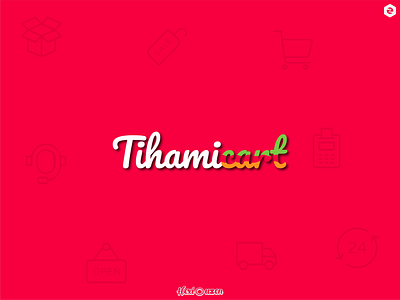 Logo Design - Tihamicart advertisment brand identity branding design graphic design graphic designer illustration lettering logo logo artist logo creator logo design logo designer logo maker logomark logos visual identity wordmark wordmark logo