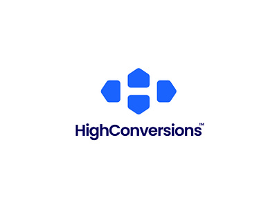 High Conversions - Logo Design V.02 ab testing amazon arrow up progress automation brand identity branding conversion data database h icon increase logo logotype mark negative space platform sale sales symbol test