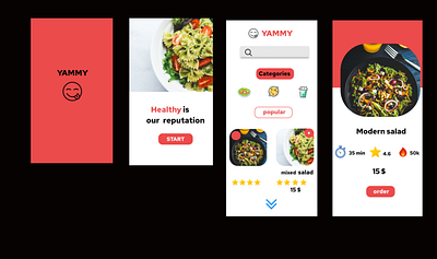 food app design food app design graphic design mobile app ui