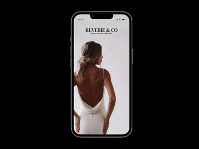 Reverie & Co appdesign brand identity branding clothing clothingapp design logo mobile mobiledesign ui uidesign uiux user experience user interface ux uxdesign