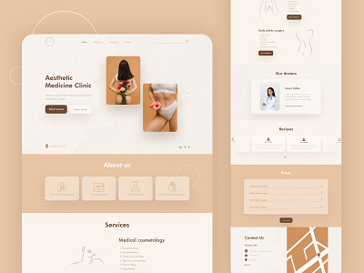 Landing page design design figma landingpage ui uiux ux webdesign