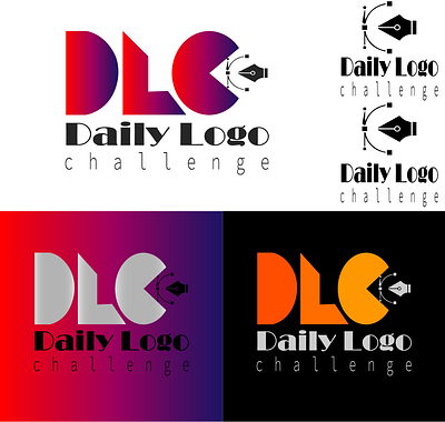 DLC Daily logo challenge brandidentity branding businesscards dailylogochallenge design graphic design illustration logo logodlc vector