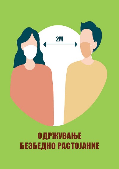 Covid Pamphlet graphic design illustration vector