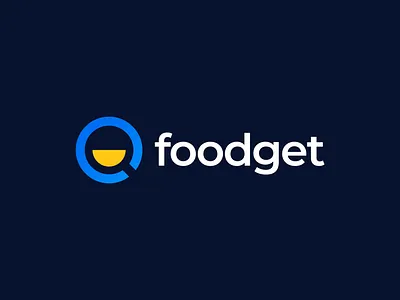 Foodget App Logo Design 3d abstract app icon branding creative logo delivery app find logo food app food delivery logo food logo icon logo logo 2022 logo design logotype minimal logo minimalist modern logo simple logo startup logo