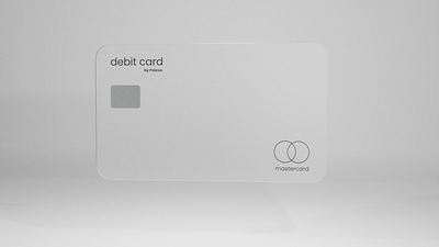 Glassy 3D Debit Card Design 3d debit card glassy graphic design