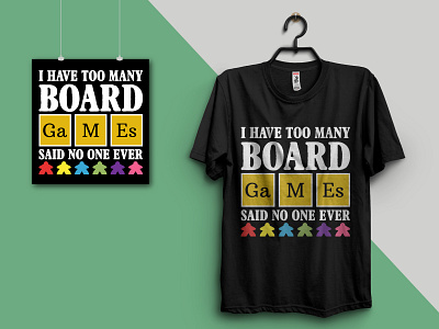 Board Game T-Shirt Design board game board game t shirt branding clothing brand custom t shirt design gamer design gaming t shirt graphic design illustration logo print design shirt t shirt design tshirt typography vector