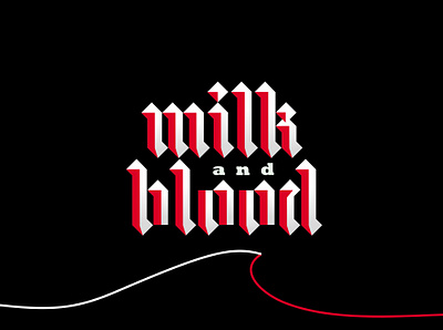Milk and Blood surfing beach blood branding competition design logo logo design milk minimal north europe ocean paddleboarding sail sea sport sup surfing vector wave windsurfing
