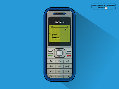 NOKIA 1200 Mobile (Blue version) Set Flat Illustration 2d mobile design branding mobile design flat design flat mobile design flat mobile design mockup flat mobile illustration graphic design illustration mobile design mockup mobile illustration mobile illustration mockup nokia mobile design snake games flat design vector art vector mobile art vector mobile design vector mobile design mockup