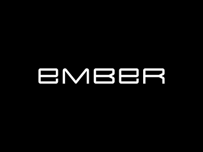 Ember branding branding and identity clean design identity logo logo design logotype minimal minimal logo modern modern logo saas simple tech tech logo typography vector wordmark