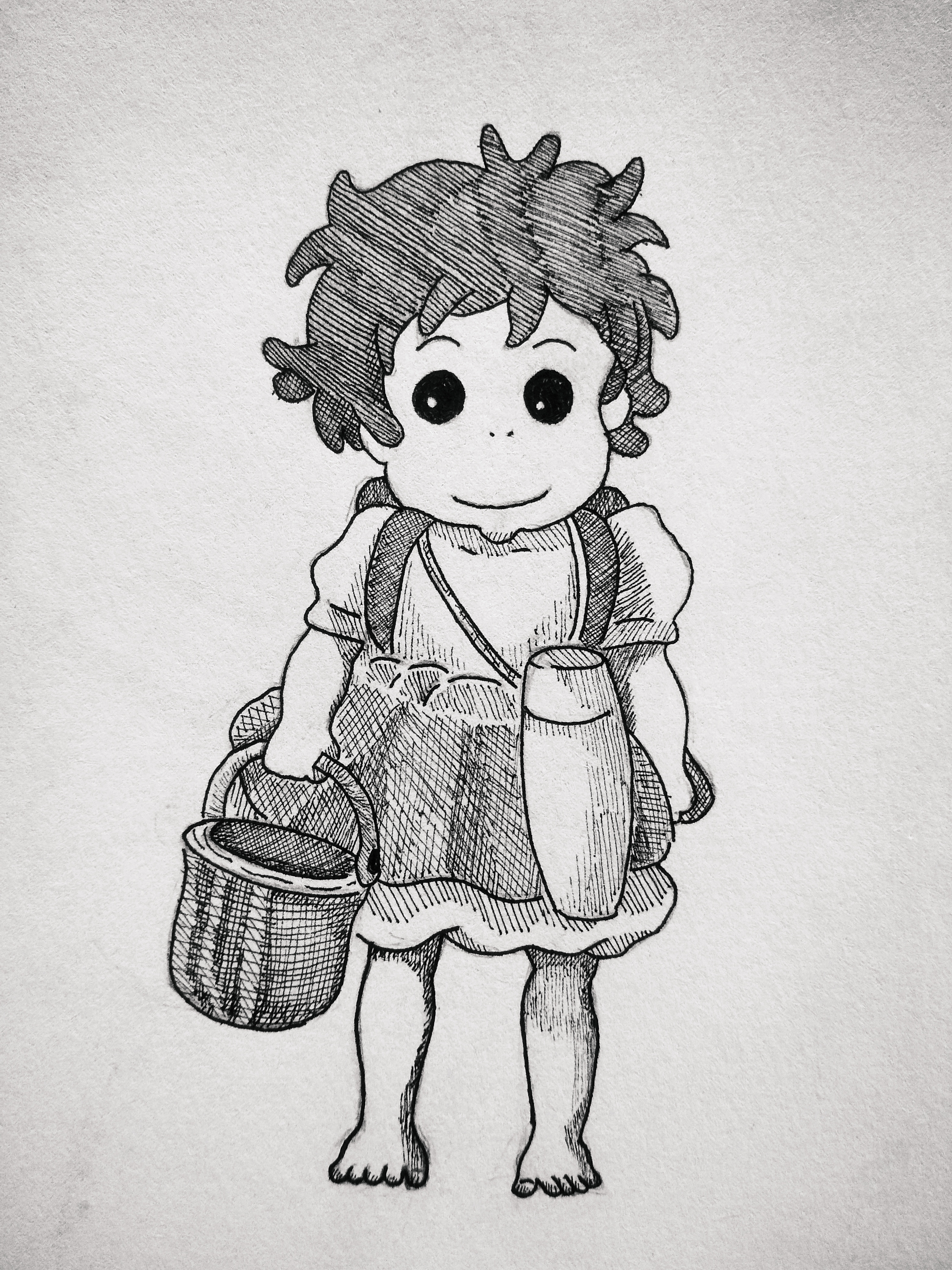 Example of Hand Drawn Ink Illustration