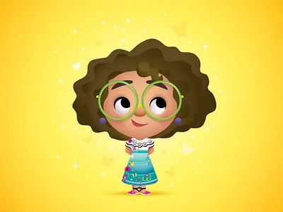 Mirabel character design cute disney encanto illustration jerrod maruyama jmaruyama kawaii mirabel madrigal