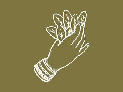 Sage K. Flora logo branding design florist flowers hand illustration logo sage slowflowers tattoo