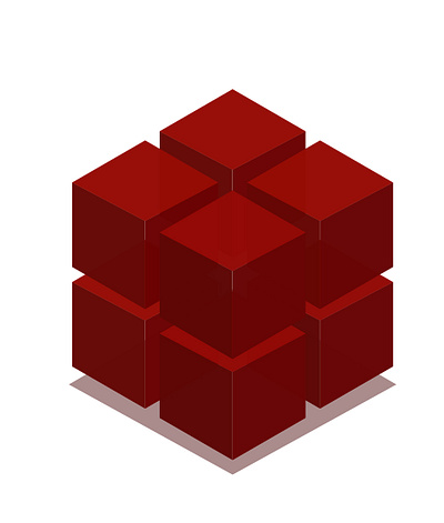 cube illustration animation app branding design graphic design icon illustration logo typography vector