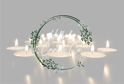 Hillside Candle Co. design graphic design logo logo design luxury signature typography