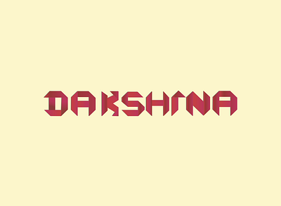 Dakshina Event - Logotype graphic design illustrator logo logotype