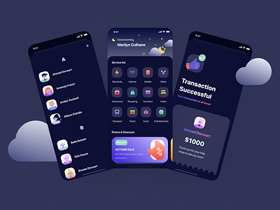 Mallet - Light mode & Dark mode finance UI Kit bank bank card banking chart clean ui crypto crypto wallet dark mode finance home mobile banking onboarding sign in sign up statictics ui design ui kit wallet