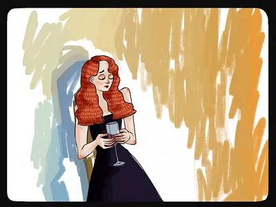 all too well: the second tiny animation 2d 2d animation after effects animation design illustration