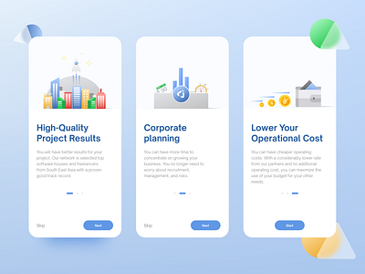 Onboarding Screen blue clean ui illustration mobile onboarding onboardingscreen uiux