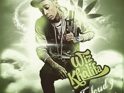 Old Cover Design of - Wiz Khalifa app branding design icon illustration logo typography ui ux vector