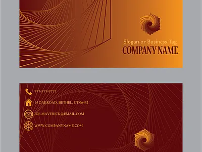 Card Design 2 business cards design graphic design logo vector