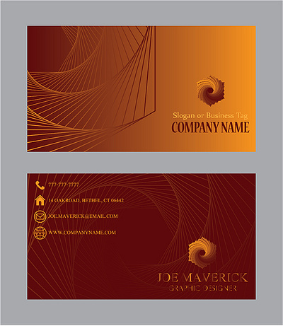 Card Design 2 business cards design graphic design logo vector