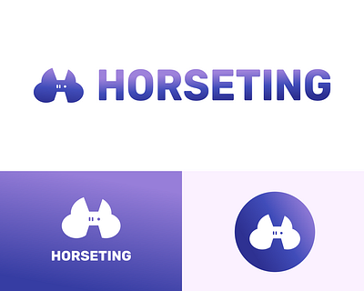 Horseting Logo - Hosting Service Company branddesign branddesigner branding brands cloud graphic design host hosting hostinglogo logo logodesign logodesigner logos
