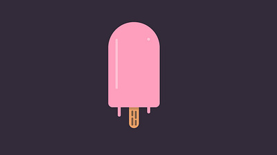 Icecream illustration design illustration