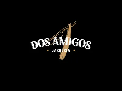 Barber Shop logo concept art branding design illustration illustrator logo typography ui ux vector