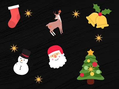 Christmas Wrapping Paper Design christmas design illustration wrapping paper design