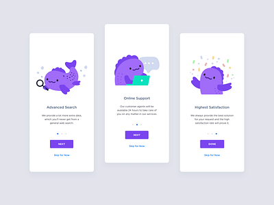 Phill the Chill branding design illustration mascot onboarding ui ux