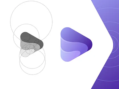 Play icons / Golden ratio audio forward fun game games gaming golden ratio golden ratio logo grid icon logo designer logo project logolove logomark marketing mulitimeida music play logo symbol tech techy logo video