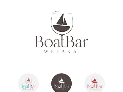 Boat Bar adobe illustrator app icon application design illustration illustrator logo minimalist logo modern logo