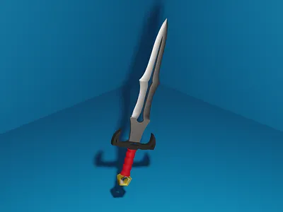 3D Magic Sword 3dart 3dartist 3ddesign 3dmodel 3dsword abstract app branding design illustration logo typography ui ux vector