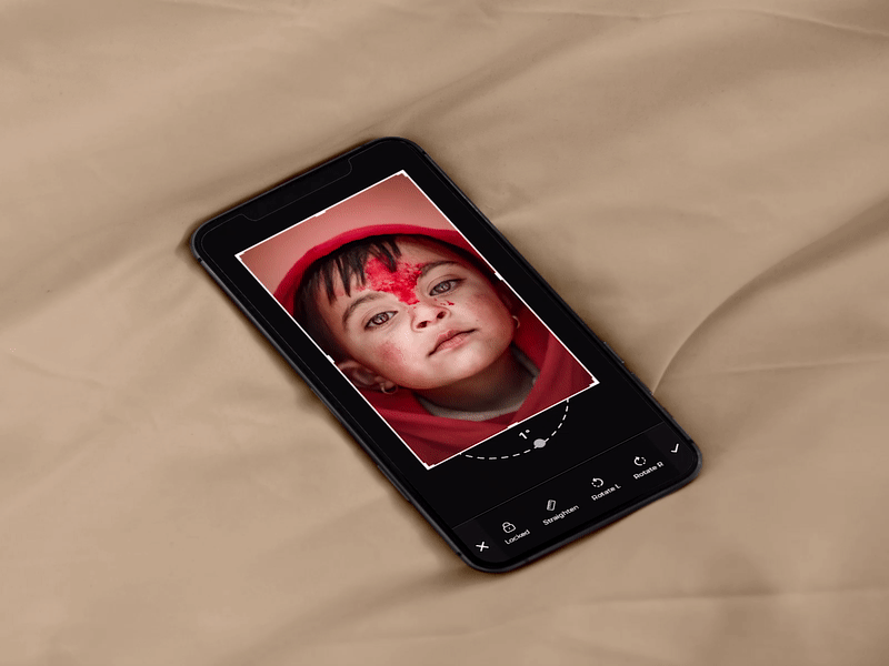 Photo Editing App Cropping/Rotating Interaction in XD app ui design branding design graphic design image editing app mobile app motion graphics photo editing app photo editing app ui ui ui design ui interaction ui mockuop ux design