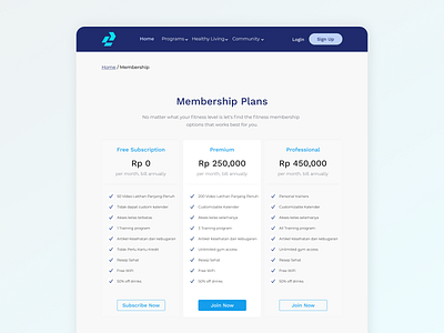 Fitness Membership Web Template Design adobexd appdesign figma fitness gym healthy mobiledesign newwebsite sport ui uidesign uiinspiration uiuxcenter uiuxdesign ux uxdesign websitedesign websitepromotion